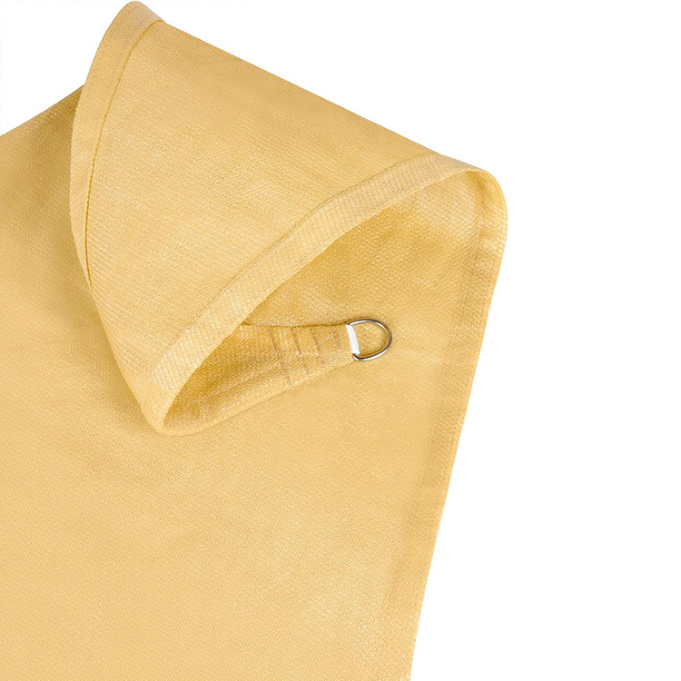 HDPE Shade Sail Monaróir-Méid Chustaim & Dath Ar Fáil