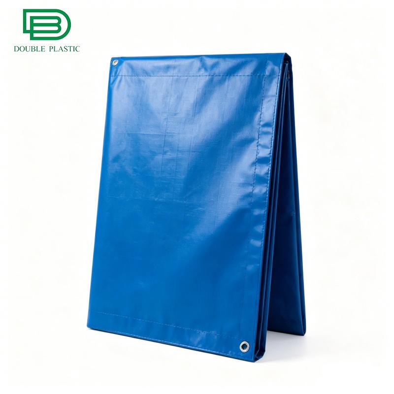 Tarpaulin PVC Dleacht Trom Uiscedhíonach Tarpaí PVC Frithsheasmhach in aghaidh UV